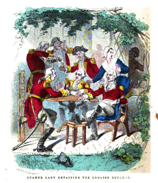 quaker lady detaining the english general
