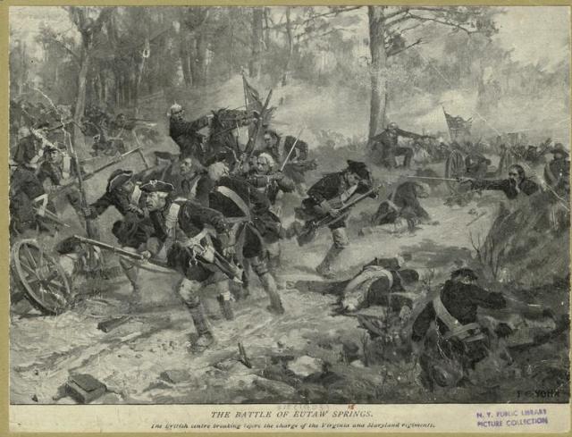 the battle of eutaw springs